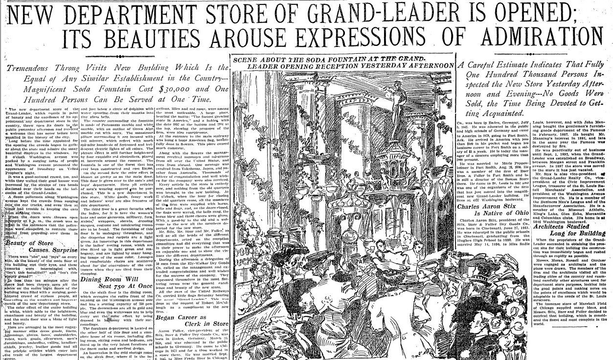Grand-Leader opening
